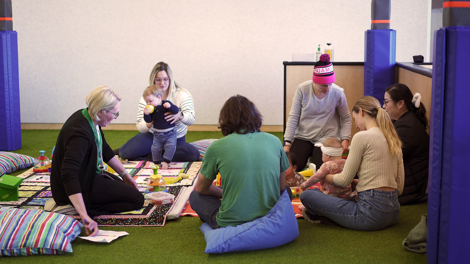 Ollie and Amy at Tiny Tots