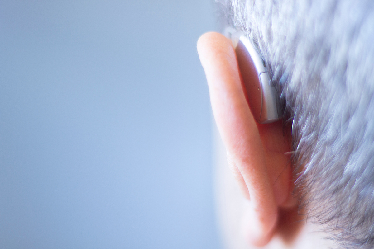 Behind the ear (BTE) hearing aid