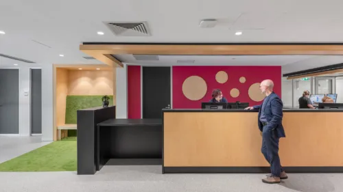 Hindmarsh Reception desk